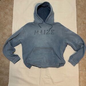 John Elliott Slate Blue Hoodie